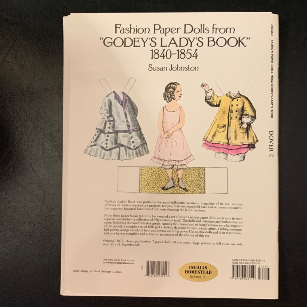 Godey’s Fashions Paper Dolls - Picture 3 of 10